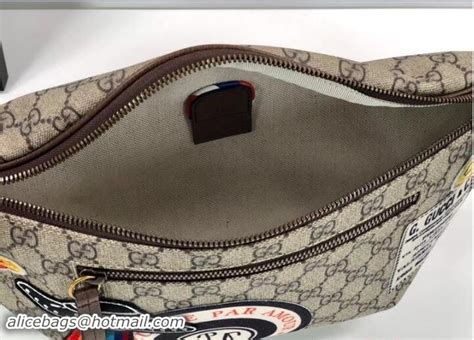 gucci courrier gg supreme belt bag fake|gucci guccissima belt bag.